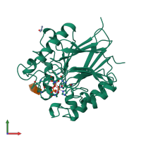 3D model of 1ute from PDBe