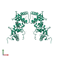 Calcineurin B-like protein 4 in PDB entry 1v1f, assembly 1, front view.