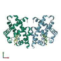 3D model of 1vhb from PDBe