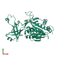 3D model of 1vhe from PDBe