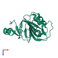 Putative 4-hydroxy-4-methyl-2-oxoglutarate aldolase in PDB entry 1vi4, assembly 1, top view.