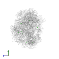 CHLORIDE ION in PDB entry 1vq5, assembly 1, side view.