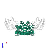 PTS system mannose-specific EIIAB component in PDB entry 1vrc, assembly 1, top view.