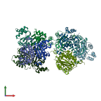 3D model of 1vya from PDBe