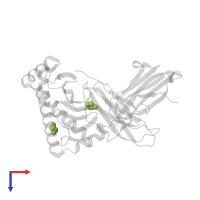 GLYCEROL in PDB entry 1w0w, assembly 1, top view.