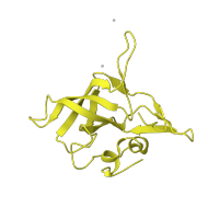 The deposited structure of PDB entry 1w2b contains 1 copy of SCOP domain 58124 (Large subunit) in Large ribosomal subunit protein uL14. Showing 1 copy in chain O [auth J].