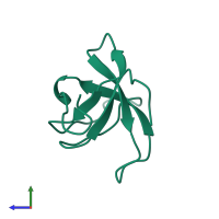 Kalirin in PDB entry 1wfw, assembly 1, side view.