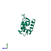 Homeobox protein cut-like 2 in PDB entry 1wh6, assembly 1, side view.