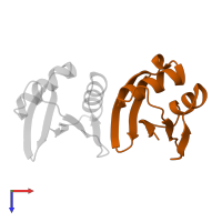 Partitioning defective 6 homolog alpha in PDB entry 1wmh, assembly 1, top view.