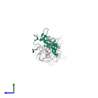 Factor VII light chain in PDB entry 1wss, assembly 1, side view.