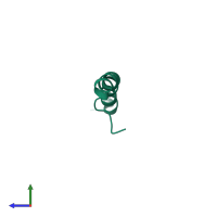 Virescein-like in PDB entry 1x22, assembly 1, side view.