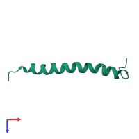 Virescein-like in PDB entry 1x22, assembly 1, top view.