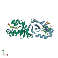3D model of 1x3x from PDBe
