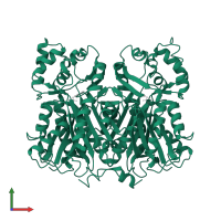 Pinosylvin synthase in PDB entry 1xes, assembly 1, front view.