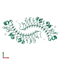 Decorin in PDB entry 1xku, assembly 1, front view.