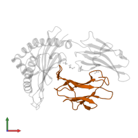 Beta-2-microglobulin in PDB entry 1xr9, assembly 1, front view.