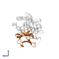 Beta-2-microglobulin in PDB entry 1xr9, assembly 1, side view.