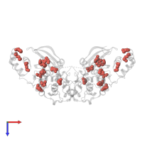 Modified residue MSE in PDB entry 1y8g, assembly 1, top view.