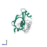 Gem-associated protein 6 in PDB entry 1y96, assembly 1, side view.