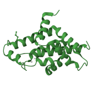 The deposited structure of PDB entry 1y9i contains 4 copies of SCOP domain 101308 (YutG-like) in YutG/PgpA domain-containing protein. Showing 1 copy in chain A.