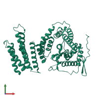 Nonsense-mediated mRNA decay factor SMG7 in PDB entry 1ya0, assembly 1, front view.