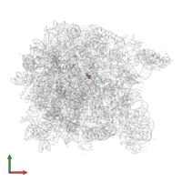 Modified residue UR3 in PDB entry 1yj9, assembly 1, front view.