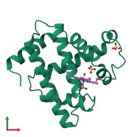 3D model of 1yoh from PDBe