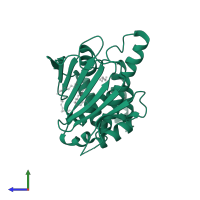 Endoplasmin in PDB entry 1yt2, assembly 1, side view.