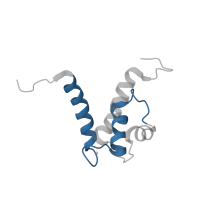 The deposited structure of PDB entry 1yut contains 2 copies of Pfam domain PF01023 (S-100/ICaBP type calcium binding domain) in Protein S100-A13. Showing 1 copy in chain A.