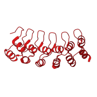 The deposited structure of PDB entry 1yyh contains 2 copies of CATH domain 1.25.40.20 (Serine Threonine Protein Phosphatase 5, Tetratricopeptide repeat) in Notch 1 intracellular domain. Showing 1 copy in chain A.