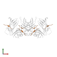 Oxysterol-binding protein-related protein 1 in PDB entry 1z9o, assembly 1, front view.