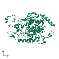 Chorismate synthase in PDB entry 1ztb, assembly 1, front view.