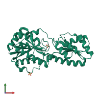 3D model of 1zxx from PDBe