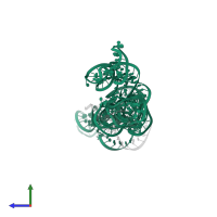197-MER in PDB entry 1zzn, assembly 1, side view.