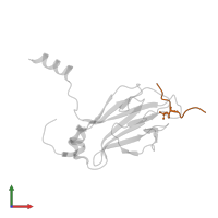 RNA-binding protein PIN4 in PDB entry 2a0t, assembly 1, front view.