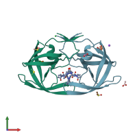 3D model of 2a1e from PDBe