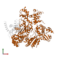 Cell death protein 4 in PDB entry 2a5y, assembly 1, front view.