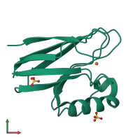 3D model of 2aan from PDBe