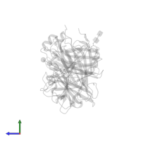 2,5-DIDEOXY-2,5-IMINO-D-MANNITOL in PDB entry 2aey, assembly 1, side view.