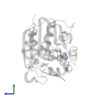 PHOSPHATE ION in PDB entry 2an5, assembly 2, side view.