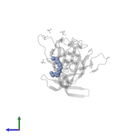 2-(2-{2-[2-(2-METHOXY-ETHOXY)-ETHOXY]-ETHOXY}-ETHOXY)-ETHANOL in PDB entry 2arv, assembly 1, side view.