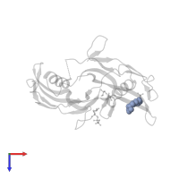 2-(2-{2-[2-(2-METHOXY-ETHOXY)-ETHOXY]-ETHOXY}-ETHOXY)-ETHANOL in PDB entry 2arv, assembly 1, top view.