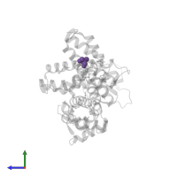 Modified residue SAC in PDB entry 2auc, assembly 1, side view.