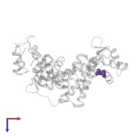 Modified residue SAC in PDB entry 2auc, assembly 1, top view.