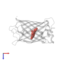 Modified residue CRO in PDB entry 2awk, assembly 1, top view.