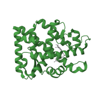 The deposited structure of PDB entry 2ax7 contains 1 copy of SCOP domain 48509 (Nuclear receptor ligand-binding domain) in Androgen receptor. Showing 1 copy in chain A.
