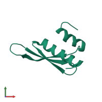 Double-stranded RNA-specific editase 1 in PDB entry 2b7t, assembly 1, front view.