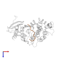Cyclin-dependent kinase inhibitor FAR1 in PDB entry 2b9j, assembly 1, top view.