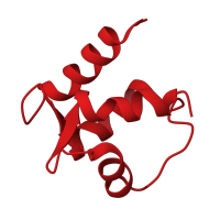 The deposited structure of PDB entry 2bcb contains 1 copy of CATH domain 1.10.238.10 (Recoverin; domain 1) in Protein S100-G. Showing 1 copy in chain A.