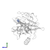 ALANINE in PDB entry 2bd3, assembly 1, side view.